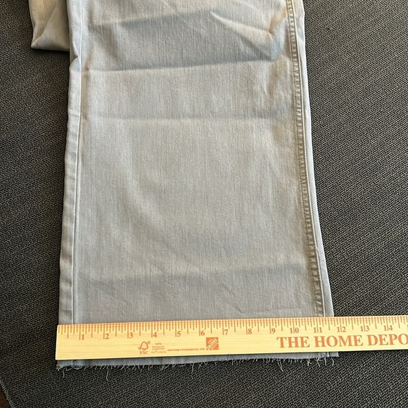 High Rise Wide Leg Women's Gray Jeans Size 10 - Picture 10 of 10